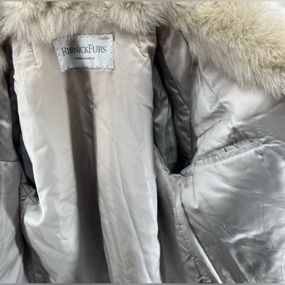 Ribnick Luxury Outerwear Vintage Authentic Plush Fur Coat Old Money Size XL - Picture 13 of 15